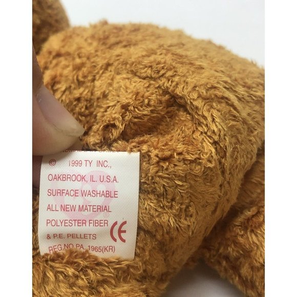 Fuzz Error -TY Beanie Babies FUZZ W/ERROR TAGS--Rare Tag Errors - Picture 8 of 9